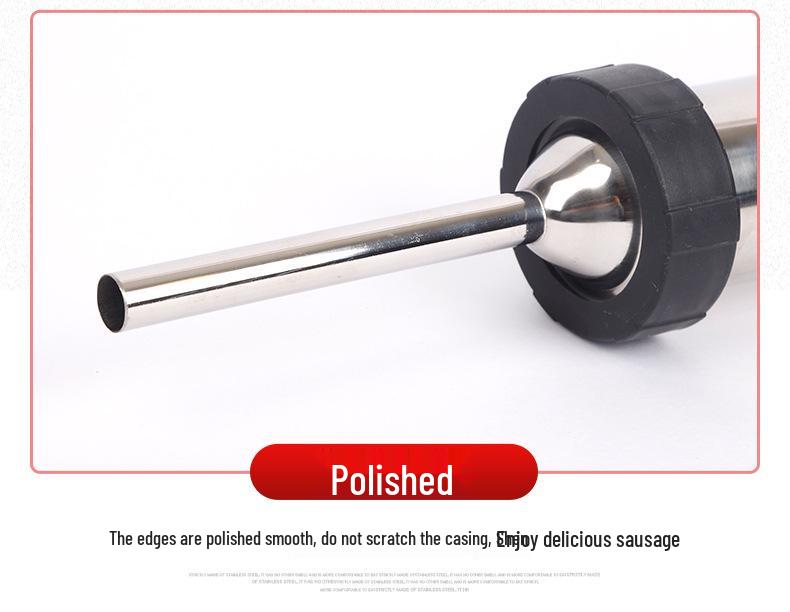 Kompaktní nerezový plnič klobás a masová injekční pistole