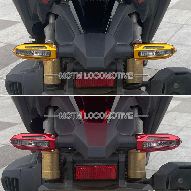 FOR Honda ADV350 ADV160 XADV750 Motorcycle Aluminum Tail Light Front Turn Signal Protective Cover Lamp Shade Easy Non-Destructiv