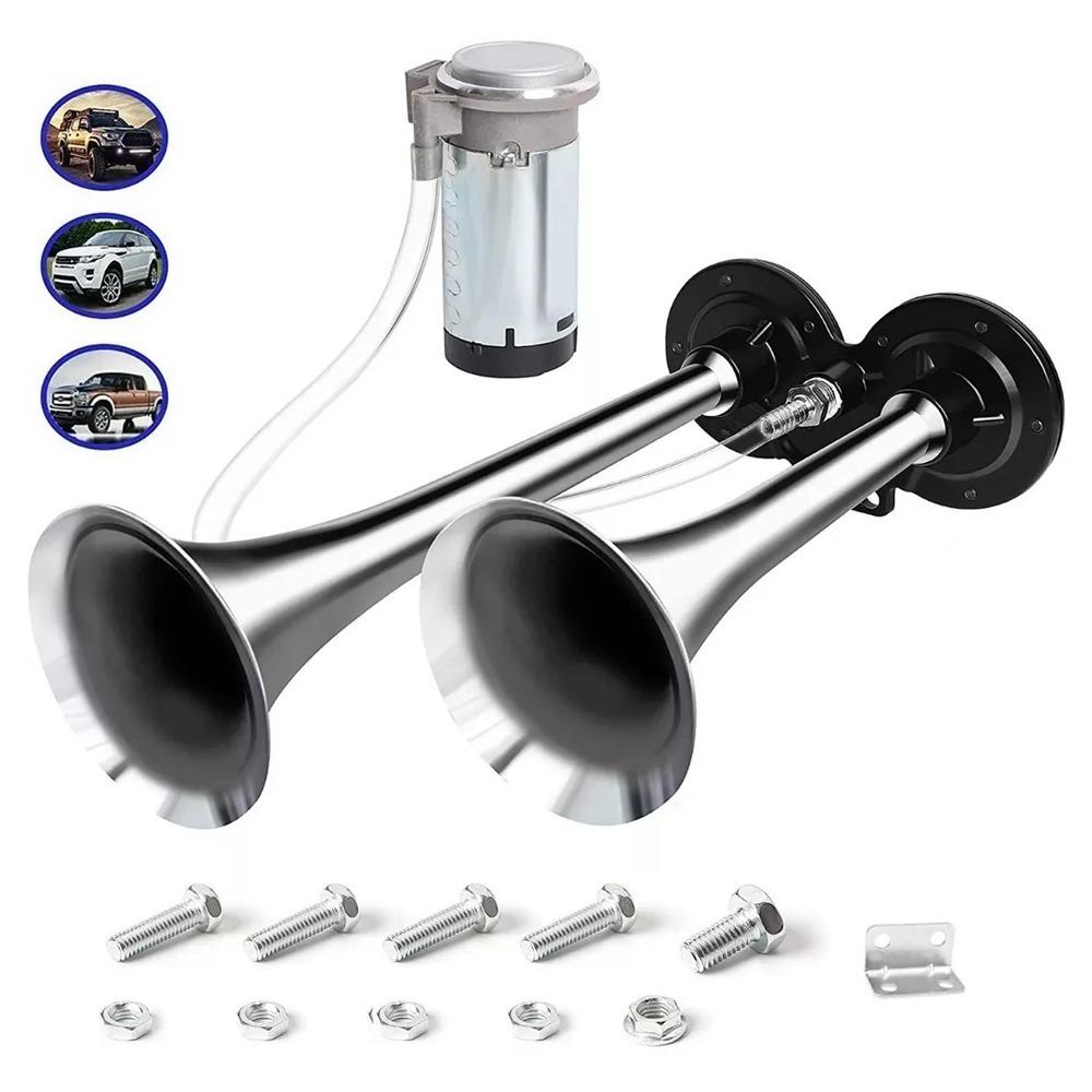 12/24V Electric Air Horn 150dB Loud Air Horn Air Horn With Compressor For Car Truck Marine Boat RV