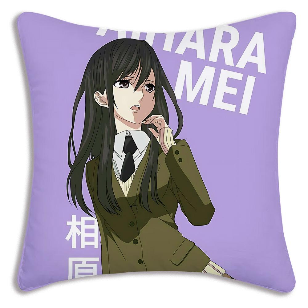 Cute GL Anime C-Citrus Hot Pillow Covers Cartoon Sofa Decorative Home Double-sided Printing Short Plush Cute Cushion Cover