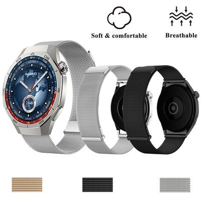 Milanese Band for Huawei Watch GT5 Pro/GT5 46mm Men Women Replacement Wristband for Huawei GT5 Pro GT5 22mm Universal Black Band