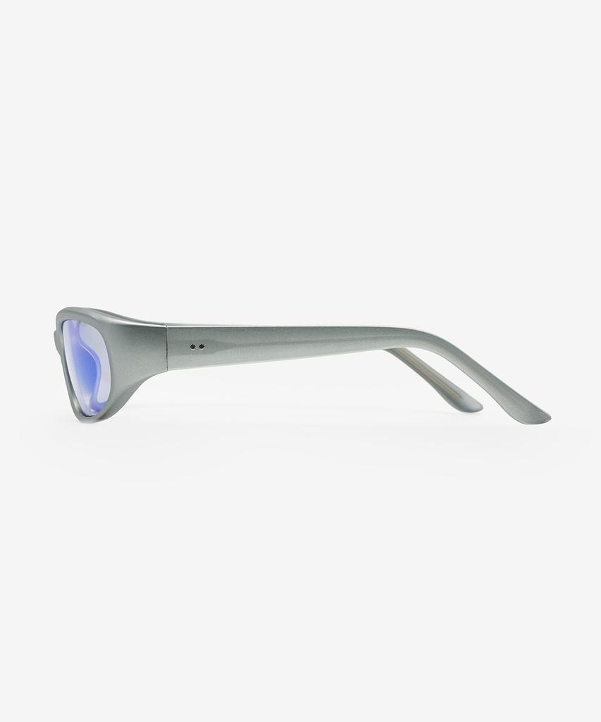 Weeoweeo Bacon Matte Sliver Photochromic Sunglasses