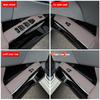 For BMW X3 G45 2025Car LHD Window Lift Switch Panel Cover Frame Decoration Cover Trimtyling Interior Accessories