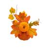 DIY Artificial Pumpkin Flower Bonsai Style Autumn Harvest Decoration  Office Desktop