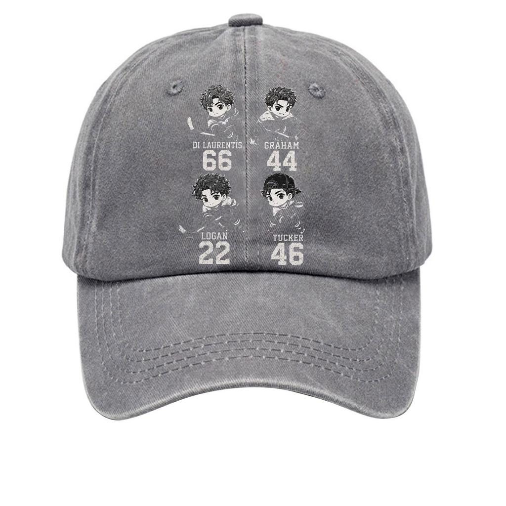 Washed Cotton Baseball Cap Vintage Soft Top Denim Hat Distressed Look Adjustable Back Strap Casual Style