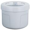 Thermos Vacuum Insulated Ice Container Bottle for Carrying Navy (Thermos Ice) FHK-2200NVY