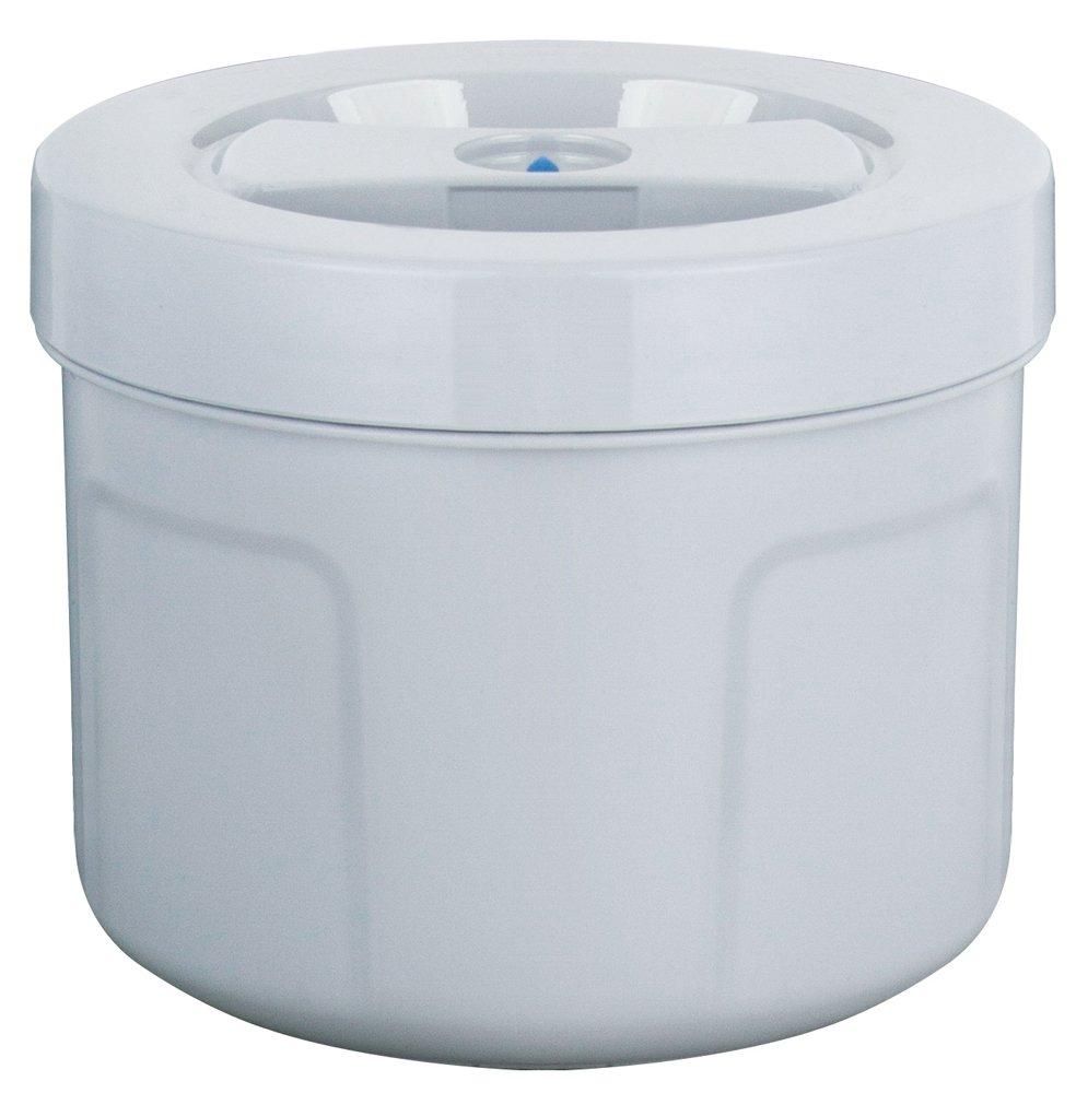 Thermos Vacuum Insulated Ice Container Bottle for Carrying Navy (Thermos Ice) FHK-2200NVY