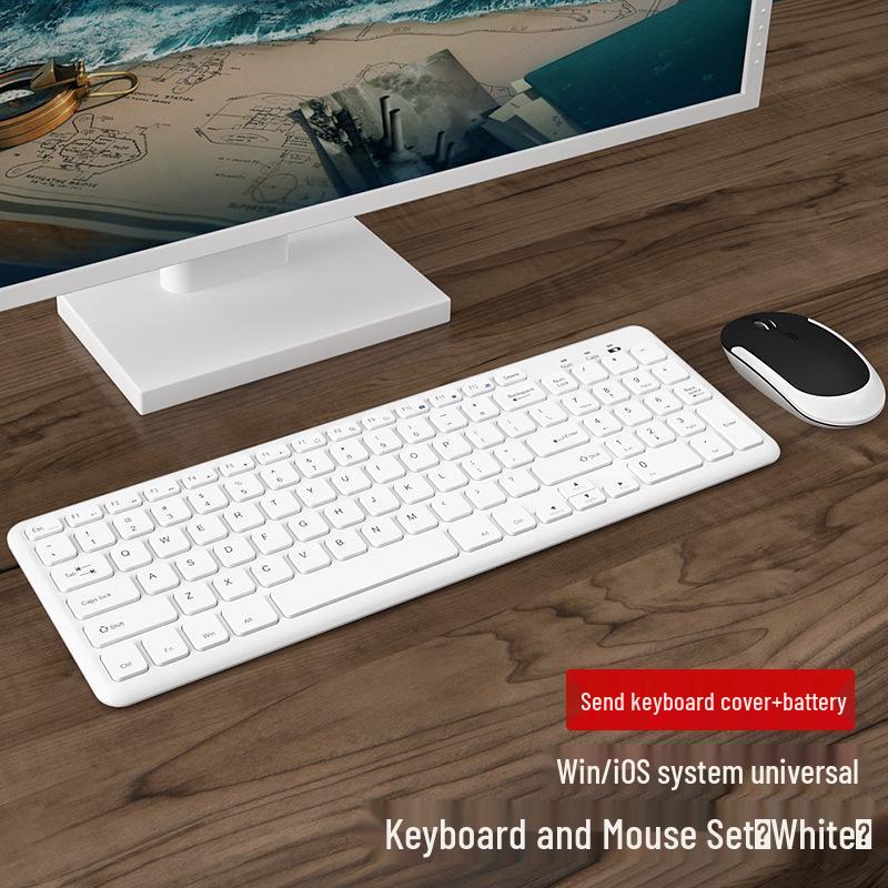 BOW Hangshi Wired Keyboard & Mouse Set for Girls with USB Connection