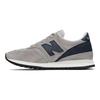 New Balance נעלי ריצה קז'ואל נוחות בד רטרו נמוכות גברים סניקרס אפור M730GGN