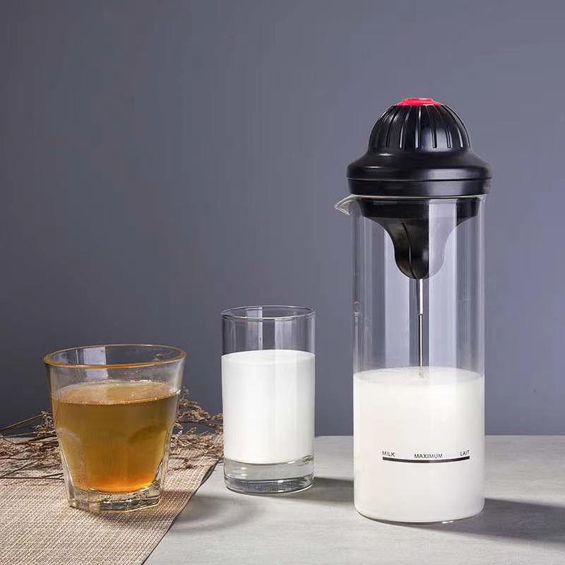 Elektrický mixér na mléko Fr Whisk Dri Mixer na kávu Mini napěňovač Kávovar Mixér na mléčný koktejl Mixér z nerezové oceli Bubber Maker