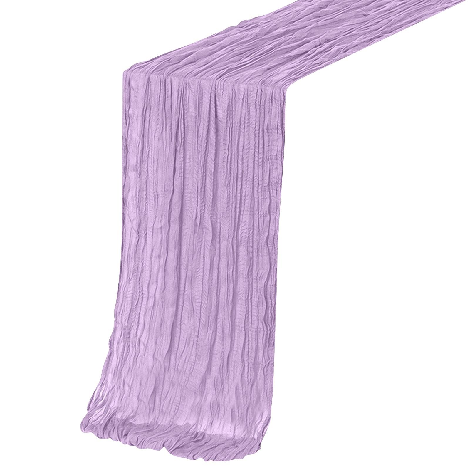 

Скатерть в стиле бохо, ткань для скатерти, скатерть для свадебного декора 300 * 90 см One Size фиолетовый