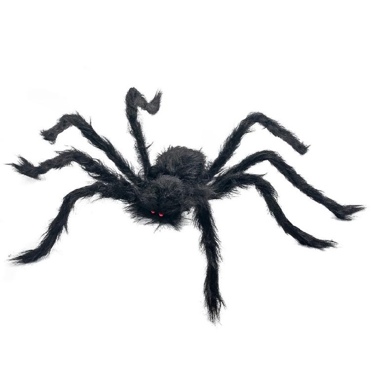 High Detail Realistic Large Spiders Halloween Decoration For Haunting House Bar Event And Horror Themed Party Setups
