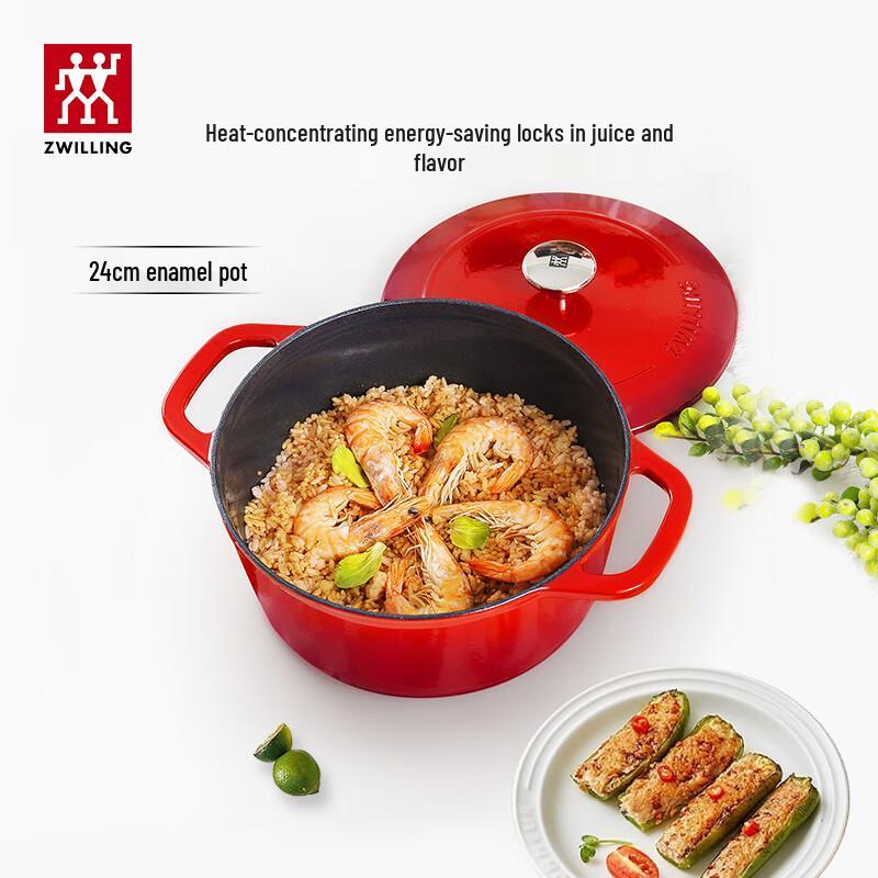 ZWILLING Round Enamel Cast Iron Pot