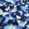 Bronzing Printed Cotton Fabric Japanese Style Butterfly Pattern Fabric For Kimono Diy Handmade Accessories Crafts