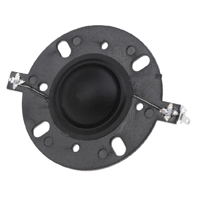 25.5mm Voice Coil Black Horn Tweeter Silk Diaphragm Film Treble Round Frame