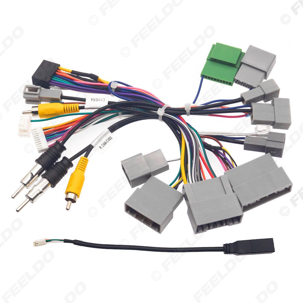 

Compatible Power Cable & Protocol Box for 2016 Honda Civic 16-pin Vertical Screen Android Upgrade.