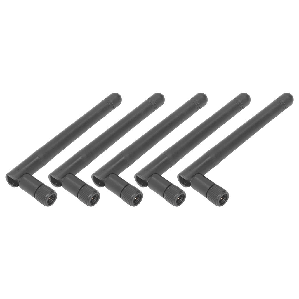 5 Stück Antenne 2.4G Klappbar Wasserdicht Omnidirektional SMA Stecker Kopf Set Kit für Zuhause