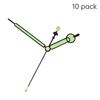 10 Set Aluminum Luminous Clock Hands Glow Kits Wall Clock Repair DIY Universal Fit