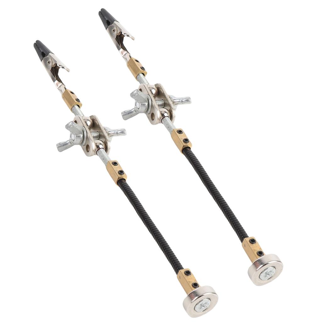 2PCS Soldering Helping Clamp 19cm Short Universal Welding Fixture Flexible Arm for Electronics Repair Jewelry Crafting