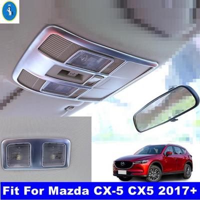 Pentru Mazda CX-5 CX5 2017 - Accesorii Interior Mașină Lumini de Citit Plafon Față Spate Cadru Decorativ Capac Ornament Mat