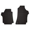Dywaniki Samochodowe Gumowe Do: Hyundai  Travel II Van (2008-) - Czarne, Dopasowane