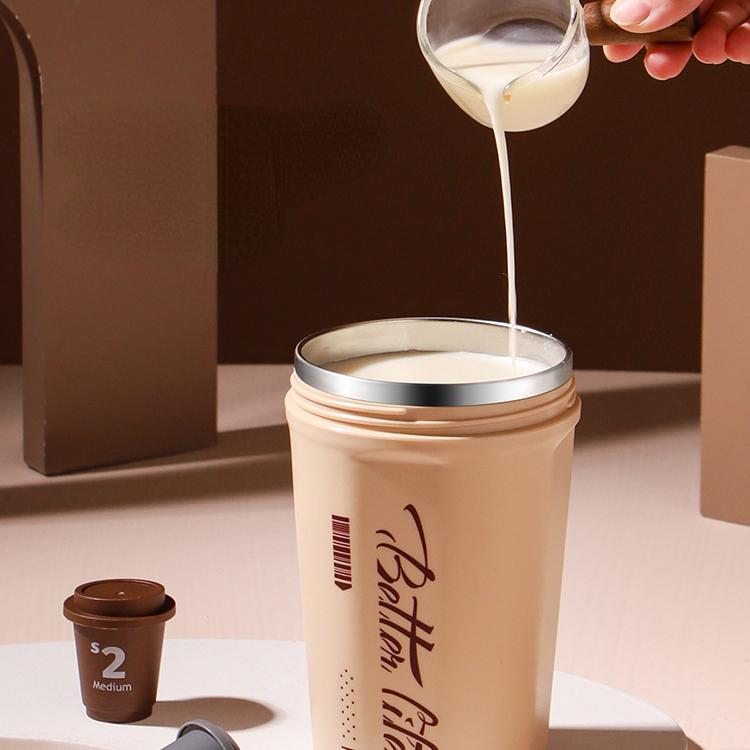 620ml Stainless Steel Vacuum Flask with Retractable Straw Leak-Proof Coffee Tea Cold Drink Bottle Car Thermos Mug