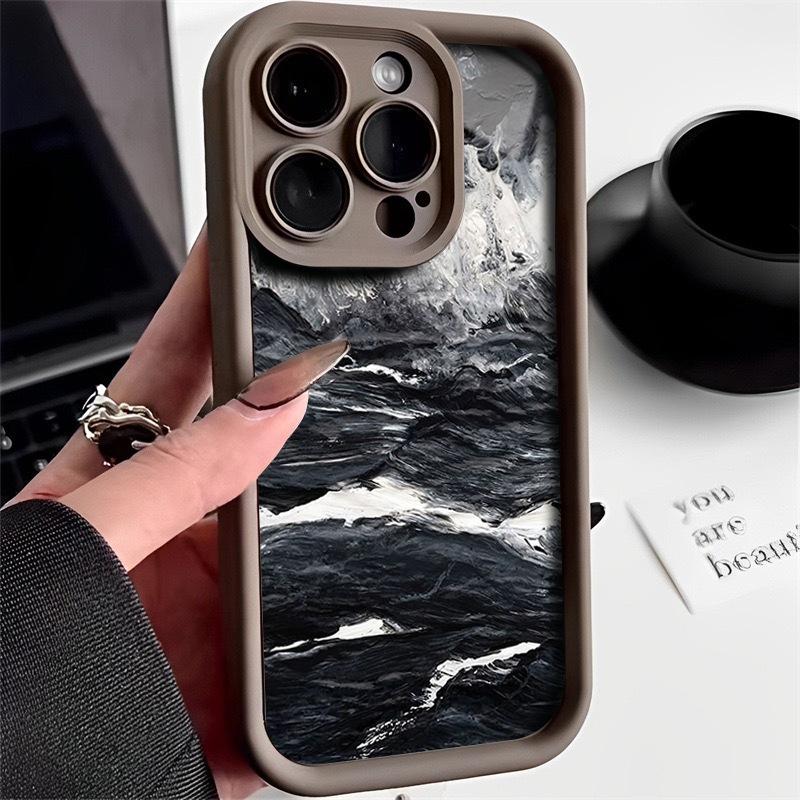 Applicable to Apple iPhone15/14/13/12/11ProMax soft case XR/XS/7/8 mobile phone case sea