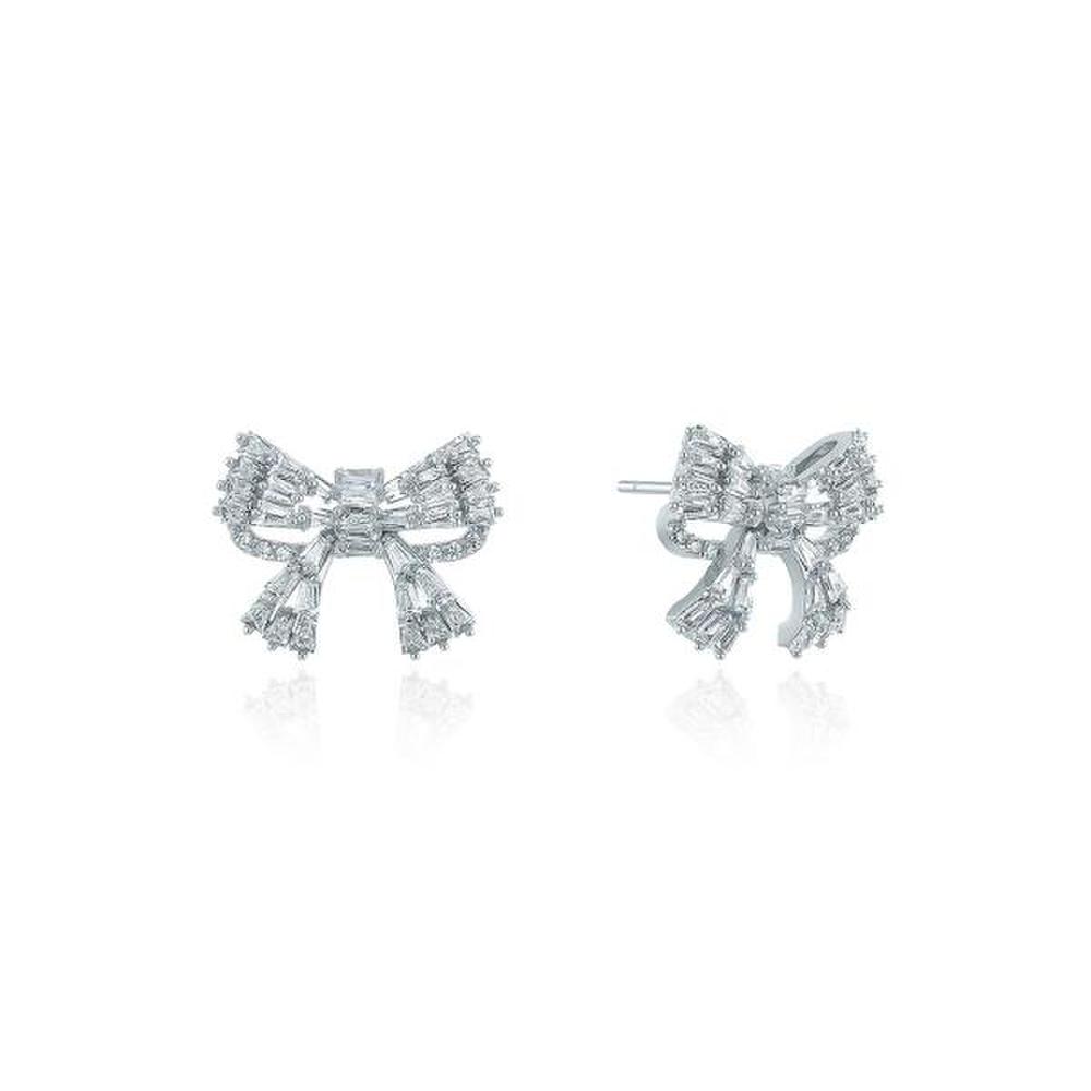 [Ost] Awesome Unique Big Ribbon Earrings Ote122906Qww