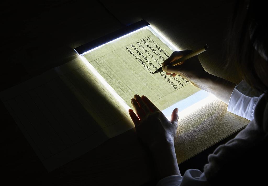 S World Glowing Copy Tracing Board A3 Size