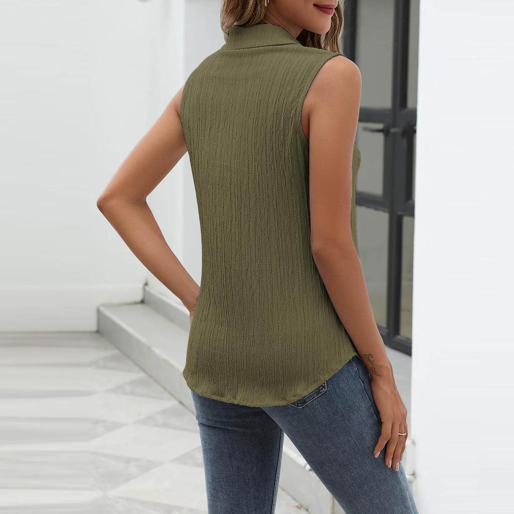 Dámské ležérní volné košile Módní topy Trička Tričko