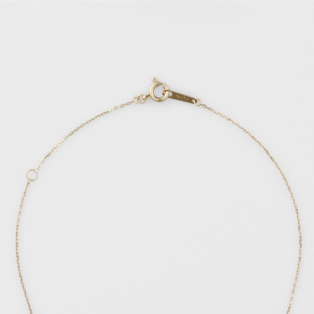 Initial Diamond Necklace [Agate] <WEB Exclusive> Y/K10