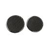 For Ford Mustang GT 2015-2021 Car Accessories Carbon Fiber Interior Auto Water Cup Slot Gasket Trim Cover Sticker Decal Decor