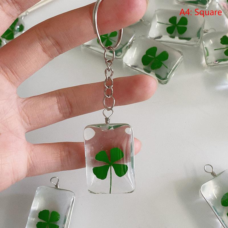 

Зеленый счастливый четырехлистный клевер брелок счастливый клевер телефон шнурок стеклянный кулон брелок аксессуары подарки