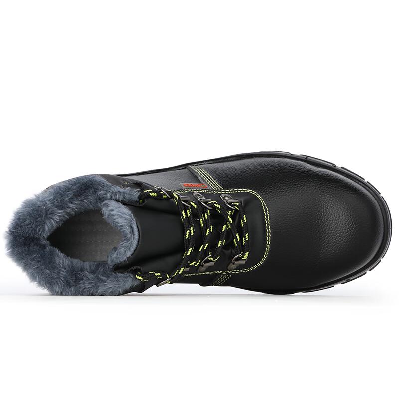 Wei Er Dun Men's Winter Steel Toe Safety Work Boots
