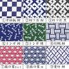Japanese-made technique 100 pure cotton hand towel one-sided pattern can be wrapped around head 100cm (10cm longer than standard) #1910P (asanoha