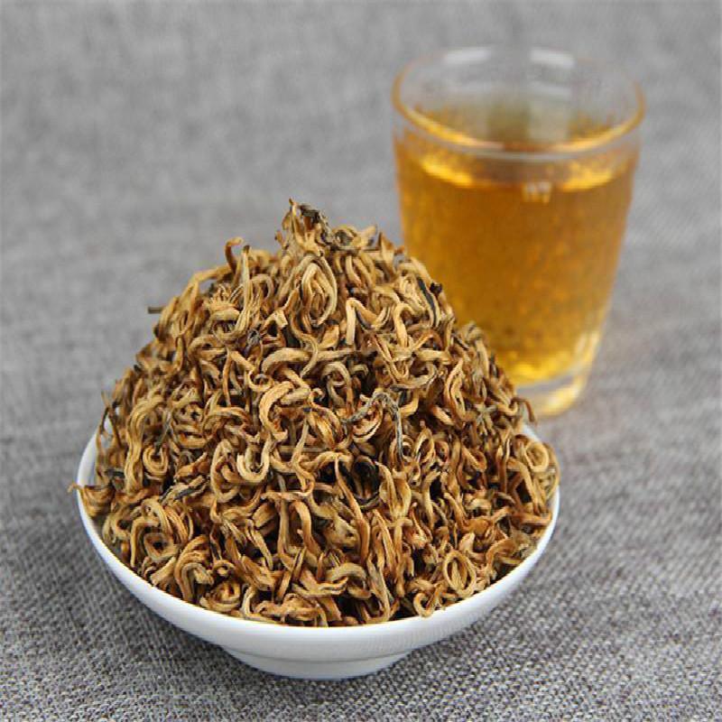 Select Yunnan Dianhong Black Tea Red Honey Golden Buds Large Leaves Kung Fu Cha