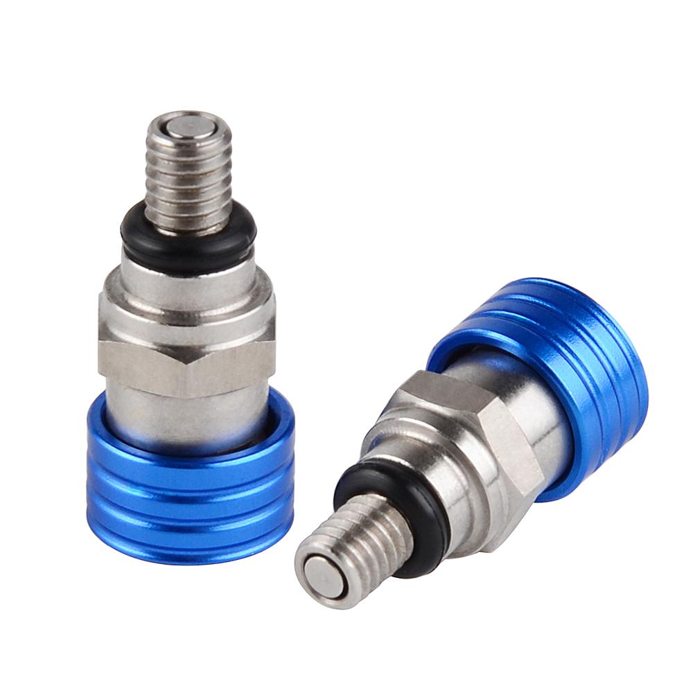 NICECNC Motorcycle M5x0.8 Fork Air Bleeder Valves Screws Kit For Honda CR 80 85 125 250 500 CRF 250R 250X 450R 450X 250RX 450RX