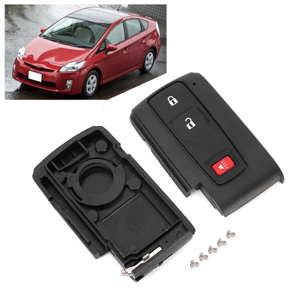 Auto 3 Tasten Fernbedienung Schlüsselanhänger Gehäuse Abdeckung Ersatz Passend für Prius 2004?2009
