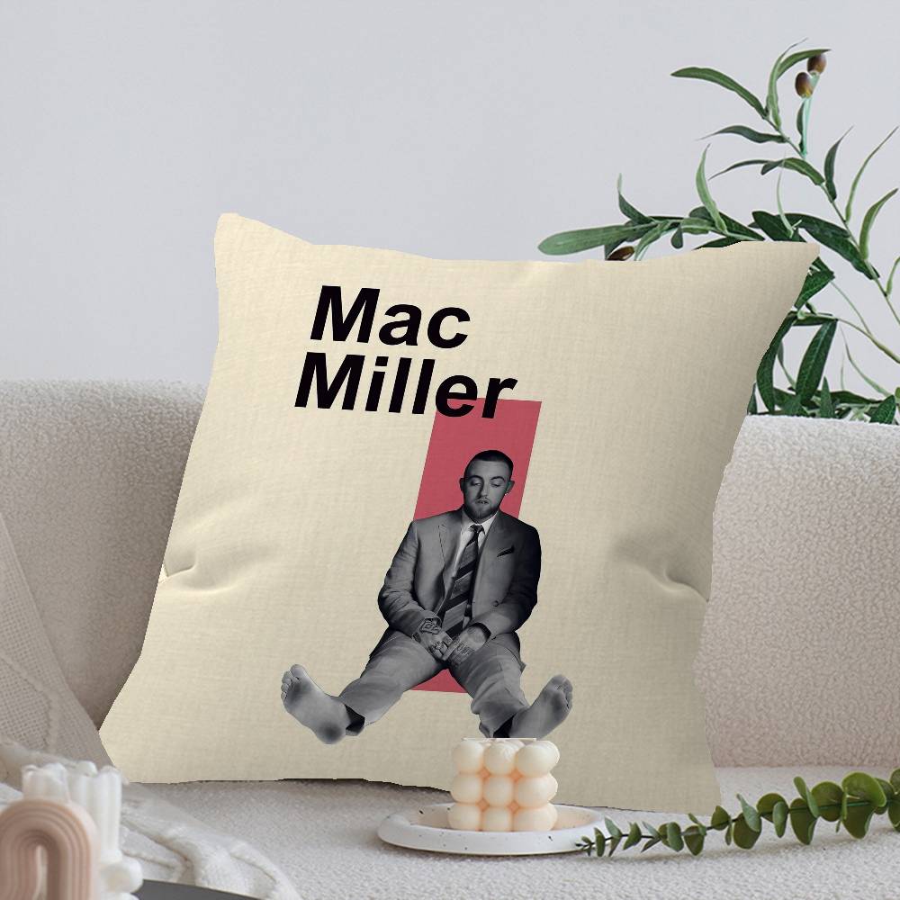 Singer M-Mac Miller Pillow Cover For Bedroom Room And Living Room Sofa Decorative Cushion Cover