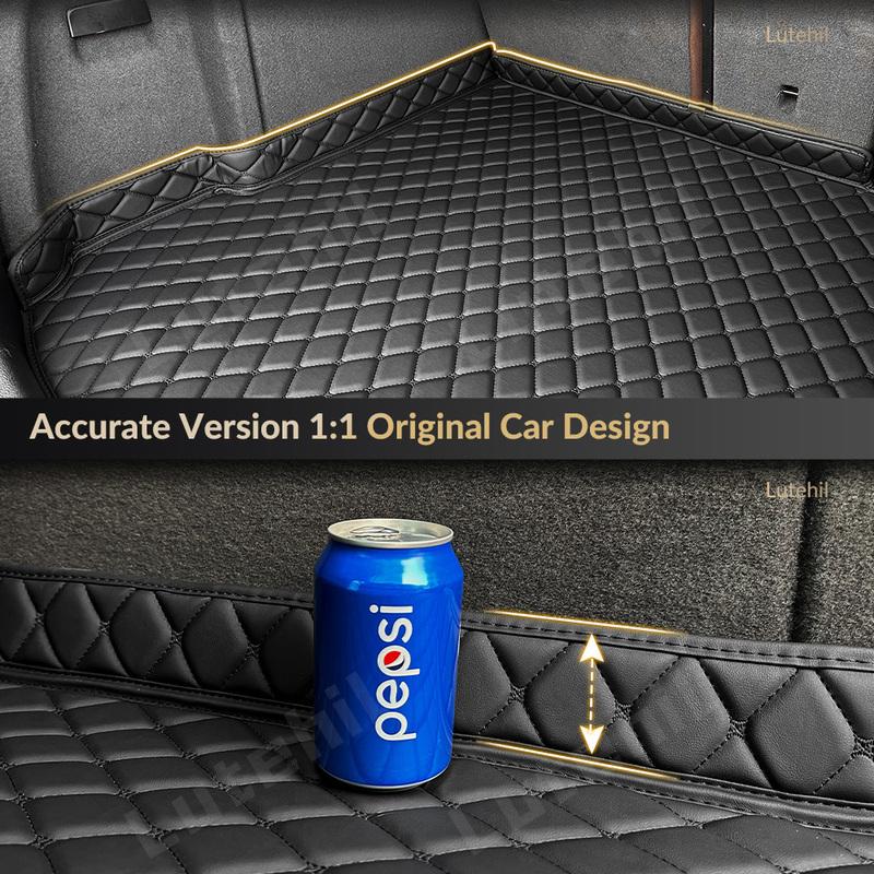 For Volvo XC90 New Energy 7-Seat 2016-2025 24 23 22 21 20 19 18 17 3D Car Trunk Mat Cargo Liner Carpet Car Accessories