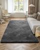 Indoor Plush Area Rugs, 1.52 X 2.44 M Soft Plush Carpet, Furry Shag Area Rugs for Living Room, Bedroom, Sunroom, Modern Home Decor Aesthetic,