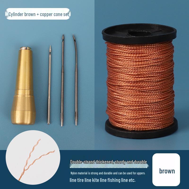 Durable Nylon Thread for Hand-Toss Fishing Nets, Sewing, and Shoe Repair