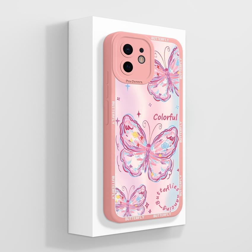 עבור אייפון 12 11 XR 6 7 8 פלוס מיני פרו מקס תיקי טלפון דפוס ארנבת קטיפה חמודה הגנה עמידה לאבק מסיליקון נוזלי כיסוי אחורי רך עבור כיסוי לאייפון