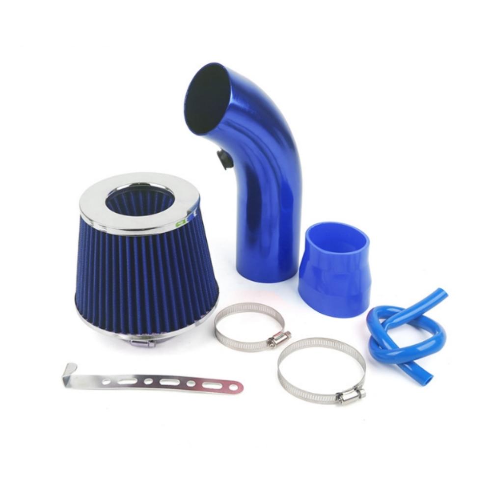 For76mm/3-inch car cold air mushroom head intake pipe filter air aluminum set