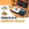 500g  0.01g Jewelry Scale Graduation Digital Scale Portable Electronic Scales  Jewelry