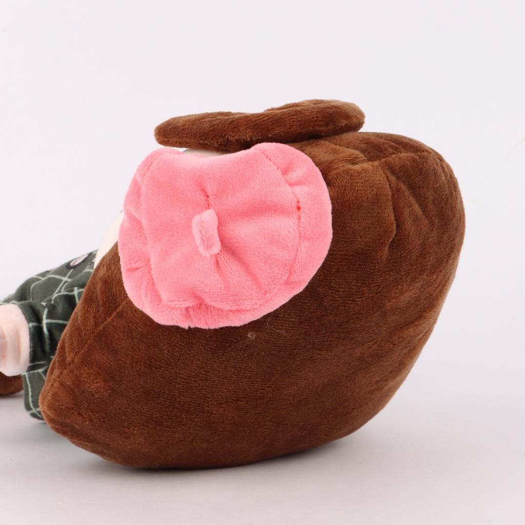 Lille Uhell Plysj Uheldig Liten Jente Plysjleke Dukke