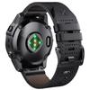Pulseira de Couro 26mm para Garmin Fenix5X/5XPlus 6X/6XPro 7X/3/3HR Pulseira de Relógio Fácil de Encaixar 22mm Fenix5 6 7 Instinct Pulseira