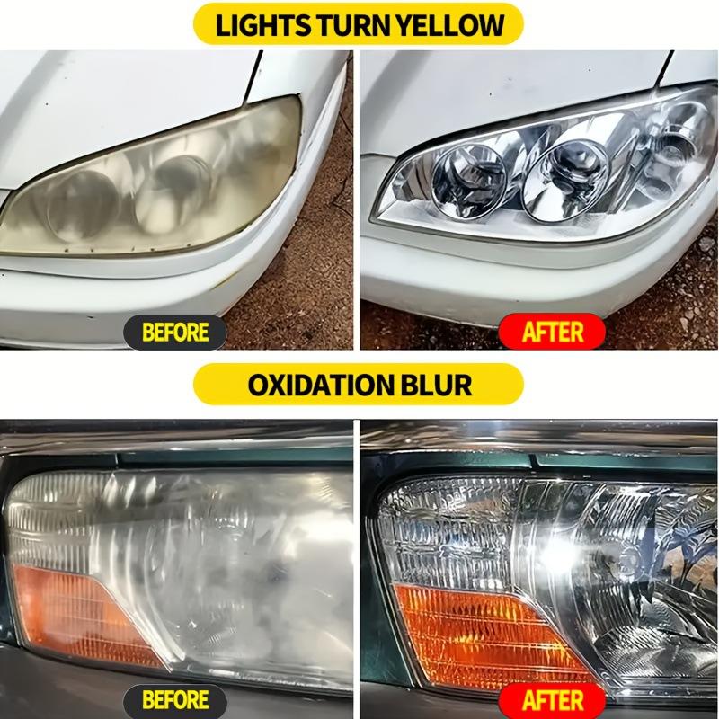 Car Headlight Polishing Cleaner Scratch Repair Polish Fluid Long-Lasting Cleaning Liquid Auto Headlamp Maintenance Refurbishment