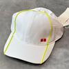 Used Uniqlo Tennis Cap US+ Kei Nishikori White Yellow US Open