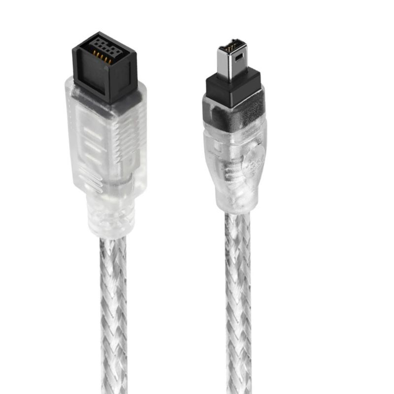IEEE 1394 Firewire 800 to Firewire 400 Cable 9Pin Male to 4Pin Male Data Connector For Cameras Industrial Equipment